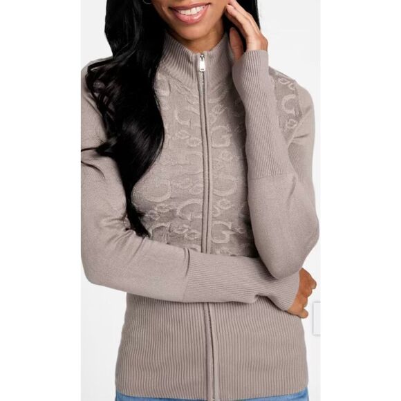 Guess Ritchell Full-Zip Sweater size L - Picture 10 of 11